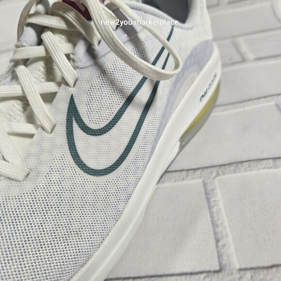 Nike Air Zoom Arcadia 2 Low White Mineral Teal - DM8491-100 size 7y - Picture 13 of 14